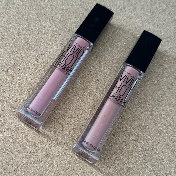 NWT Maybelline Vivid Hot Lacquer Lipstick Bundle! - Picture 3 of 6